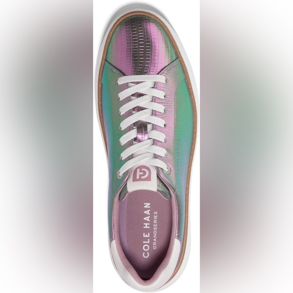Cole Haan GrandPro Topspin Hologram Sneakers Size 6 - Picture 3 of 14